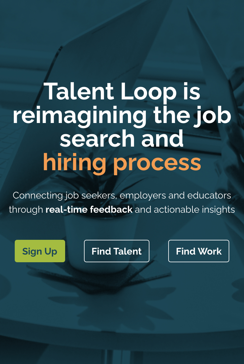 Click to see the Talent Loop homepage